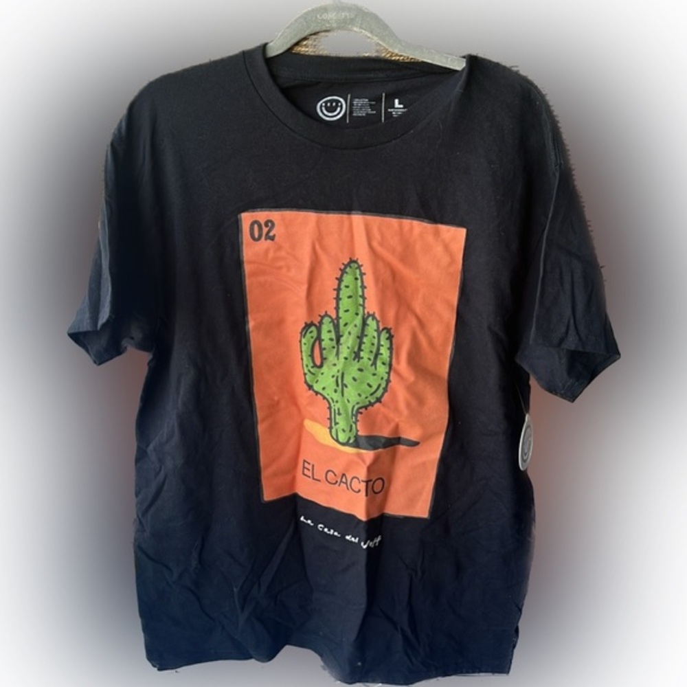 Men’s “El Cacto” Short Sleeve Tee NWT 🌵Large